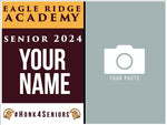 2024 Graduation Yard Sign - Eagle Ridge Academy