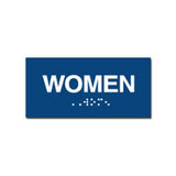 Women ADA Restroom Plaque