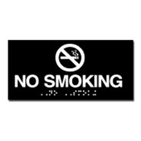 No Smoking ADA Plaque