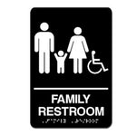 Family Accessible ADA Restroom Sign