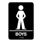 Boys ADA Restroom Sign