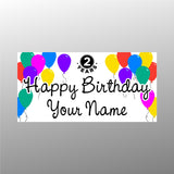 Banner Custom Happy Birthday